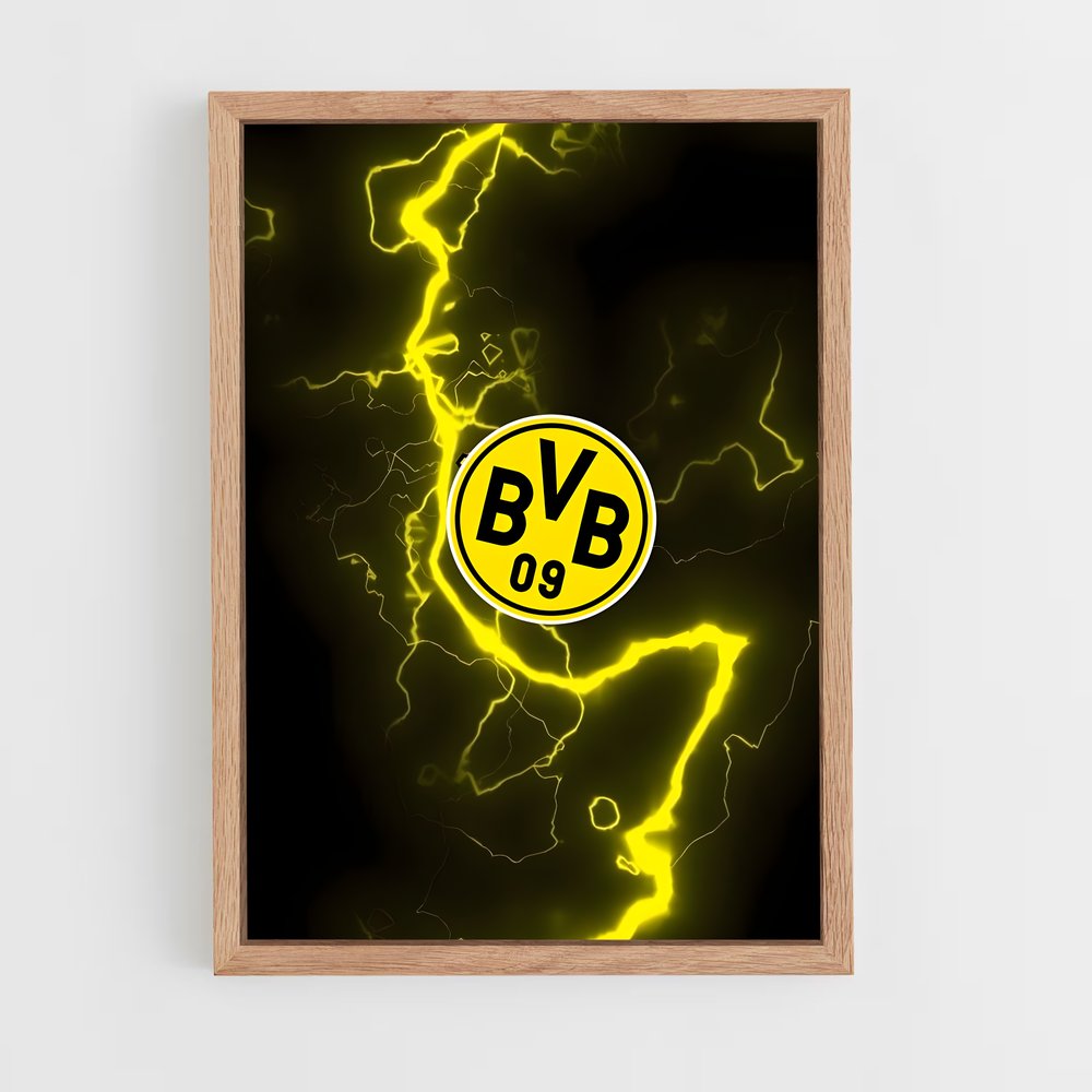 Poster Éclair Jaune (vue 4)